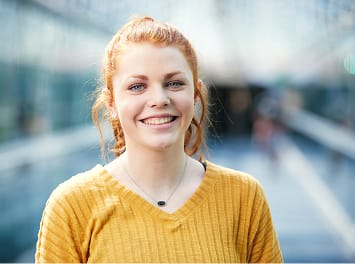 smiling student