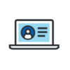 Illustration of a laptop