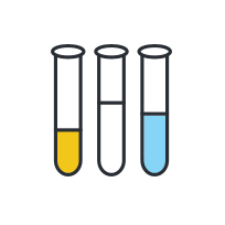 Illustration of test tubes