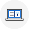 Computer screen icon
